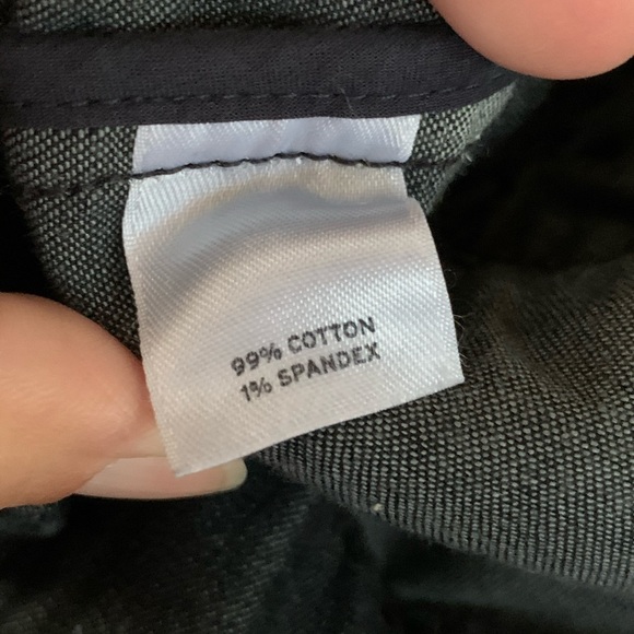 Halogen dark chambray denim two-button blazer Size Small - Picture 6 of 7